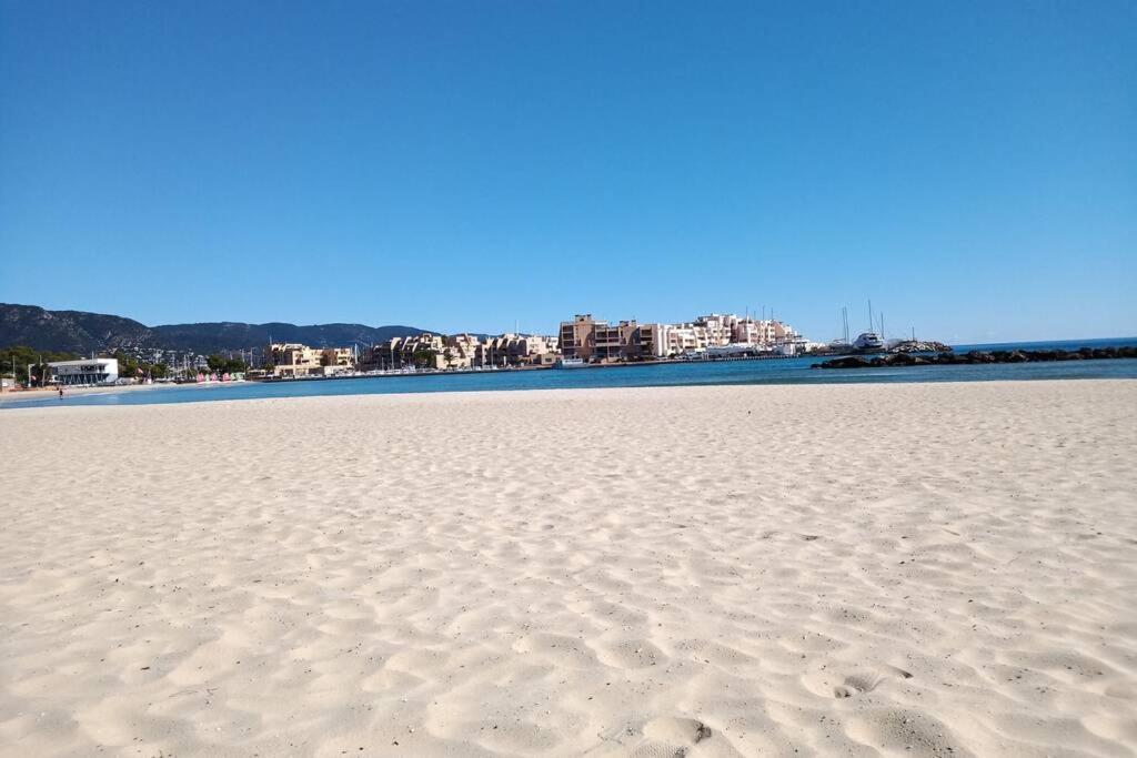Face Mer Entre Plage Et Marina Bormes-les-Mimosas Dış mekan fotoğraf