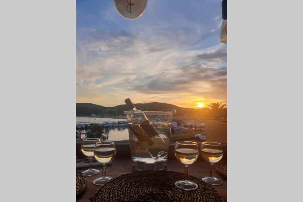 Face Mer Entre Plage Et Marina Bormes-les-Mimosas Dış mekan fotoğraf
