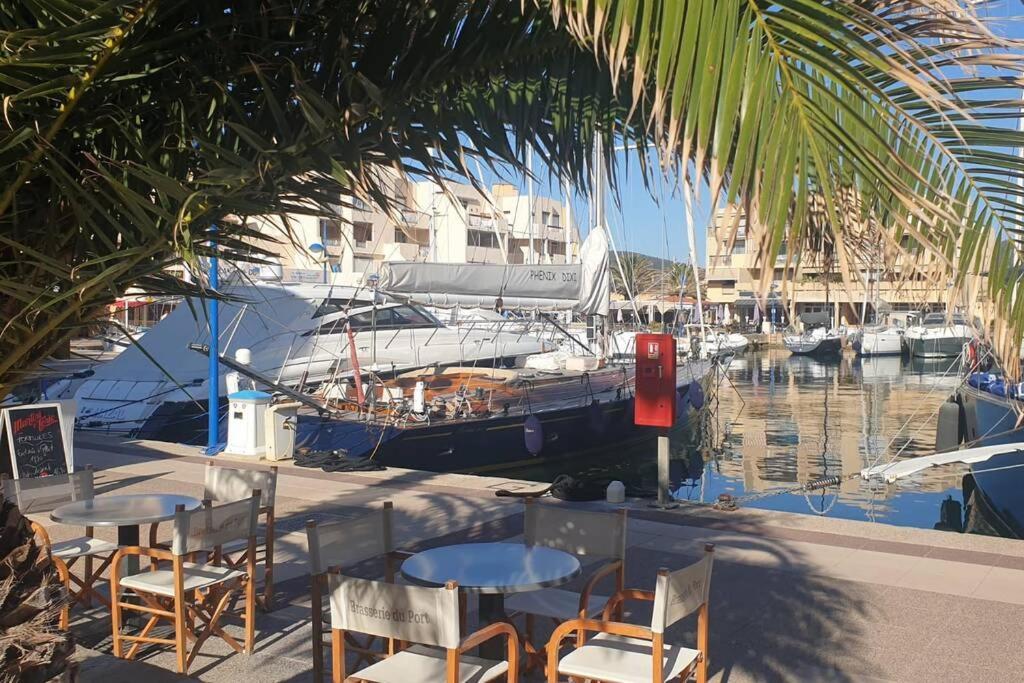 Face Mer Entre Plage Et Marina Bormes-les-Mimosas Dış mekan fotoğraf
