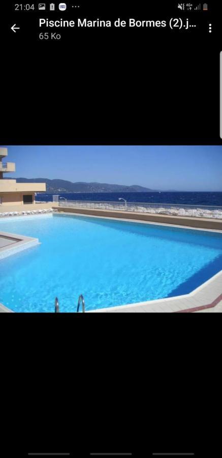 Face Mer Entre Plage Et Marina Bormes-les-Mimosas Dış mekan fotoğraf